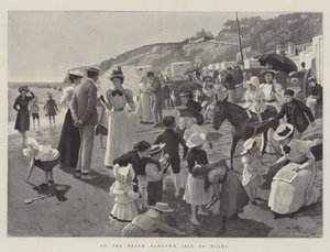 Op het strand, Sandown, Isle of Wight